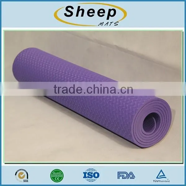 Portable floor exercise not deformed gym yoga mat fabric