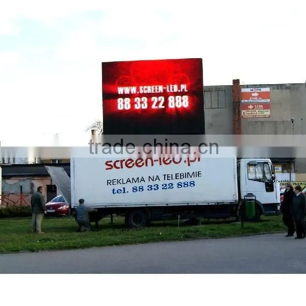 China hot new products outdoor advertising mobile led