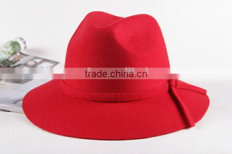 new hot product for 2015 floppy wool felt kid hat
