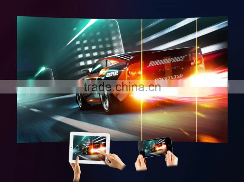 COCOPICO Manufaturer Bluetooth 120Lumens Brightness Remote Control home theater projector