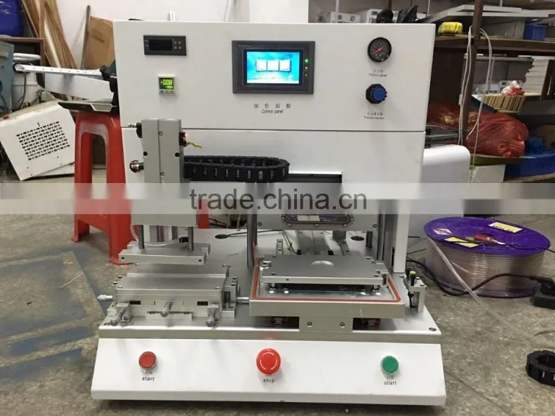 newest hot bending machine use for producing curve steel glass of S7 edge screen laminating Toughened glass