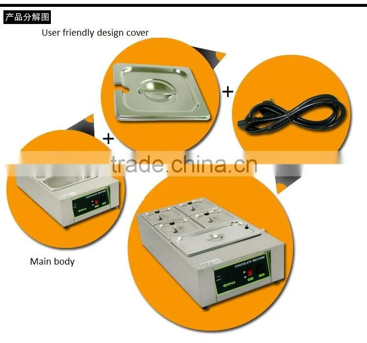 factory price electric small chocolate tempering pouring machine with high quality CE ROHS certification