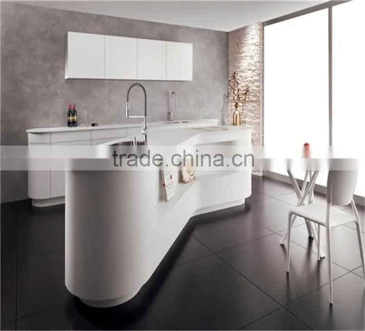 Free desigh Italy kitchen cabinet lacquer island kitchen cabinet