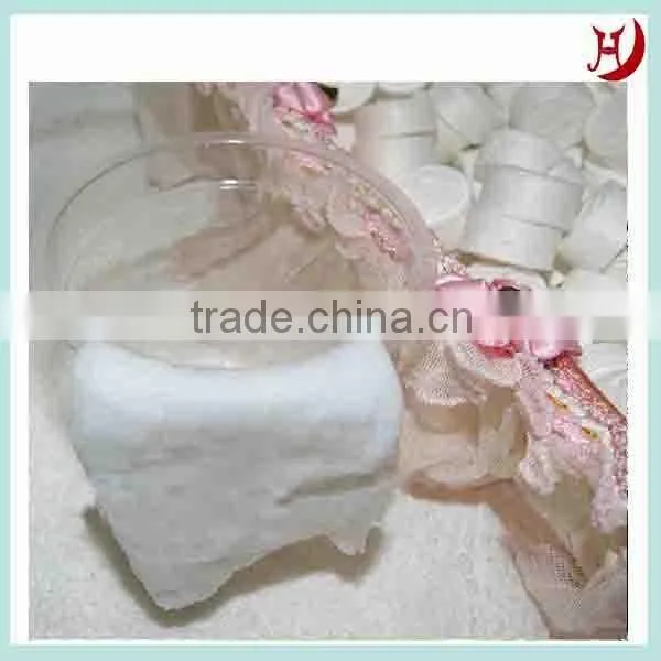Spunlace nonwoven compressed towel raw material