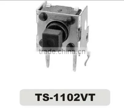 mini tactile switchTS-1102VT,smt/smd Square button tact switch