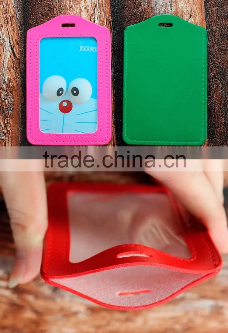 Printing lanyard with pvc card holder