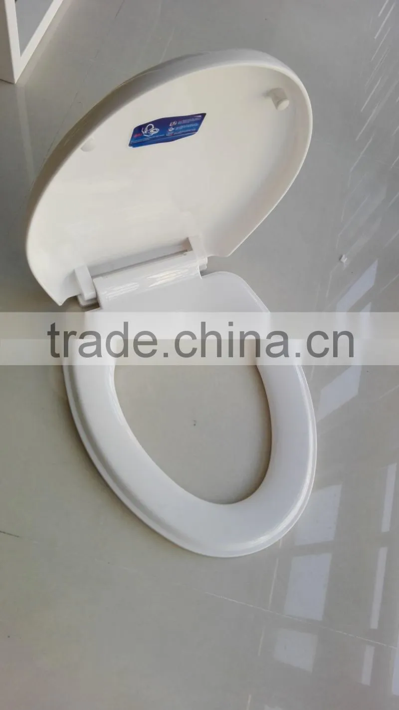 FG720PP flushable toilet seat cover elongated with adjustable hinge toilet seat