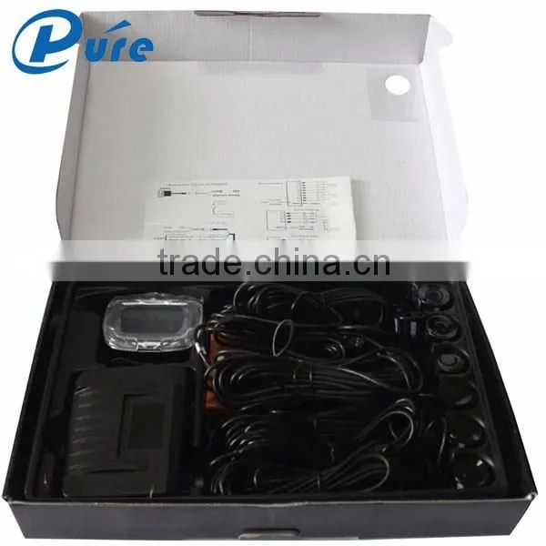 LCD Display Car Parking Sensor Reverse Backup Radar System with 8 Sensors
