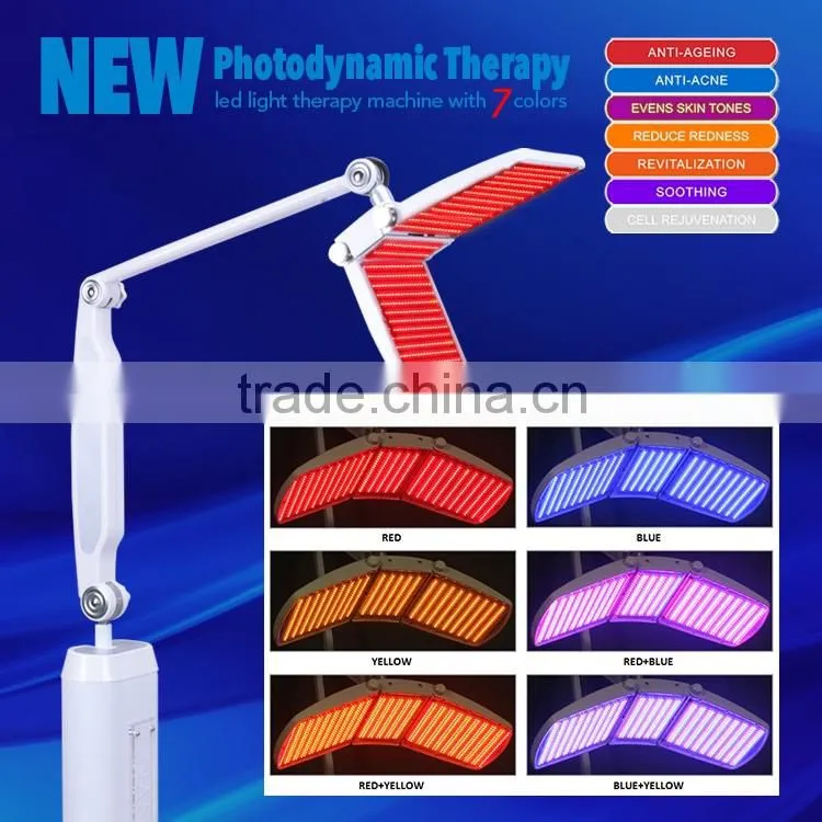 facial rejuvenation therapy machine PDT led machine with 7 functions