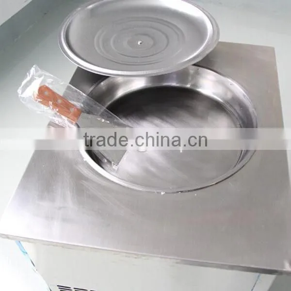 Stainless steel fried ice cream machine