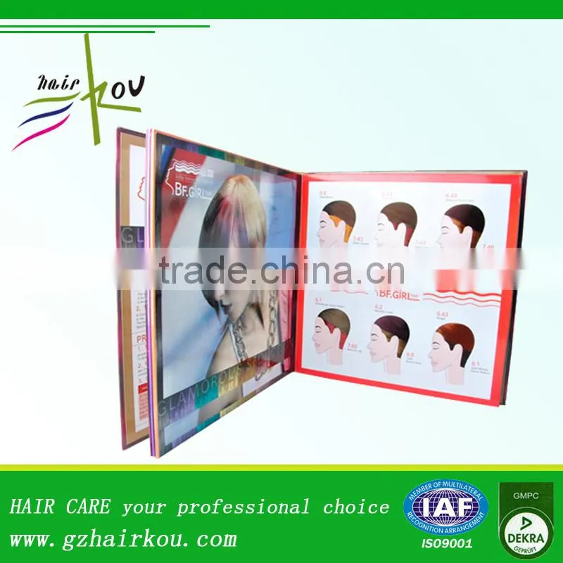 OEM Colour Chart/hair Colour Swatch Chart/Shade Book