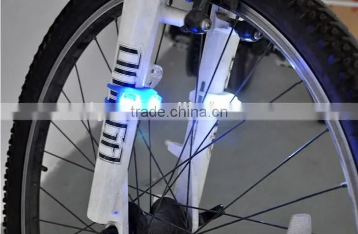 Factory supplier bike used outdoor lighting silicon led bike lights
