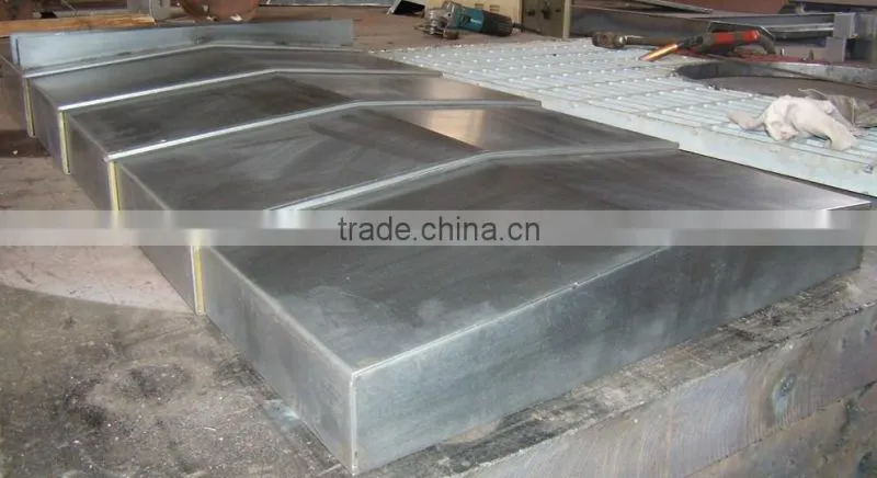 telescopic steel plate guideway shield cover