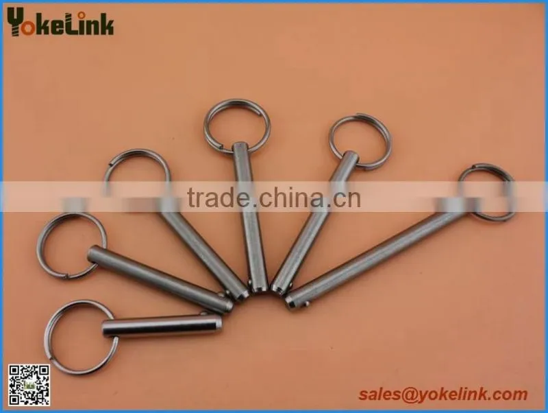Stainless steel detent pin quick release pin