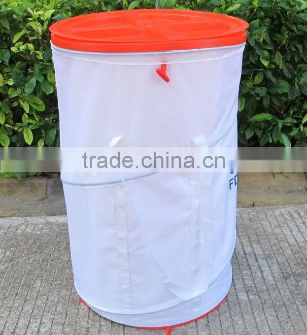 lovely pop up dog food bin dog food container PVC REACH good sealing dog food bin