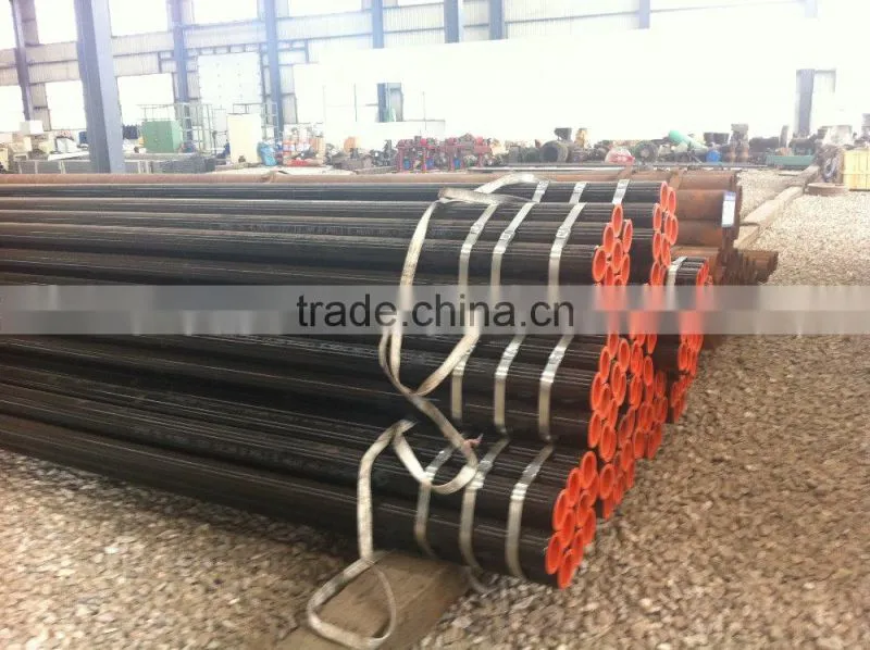 black seamless steel pipe from Tianjin