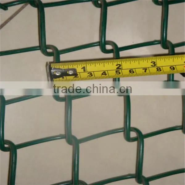 Wholesale Easy to relocate & stackable galvanized chain link fence/PVC Coated Chain Link Fence