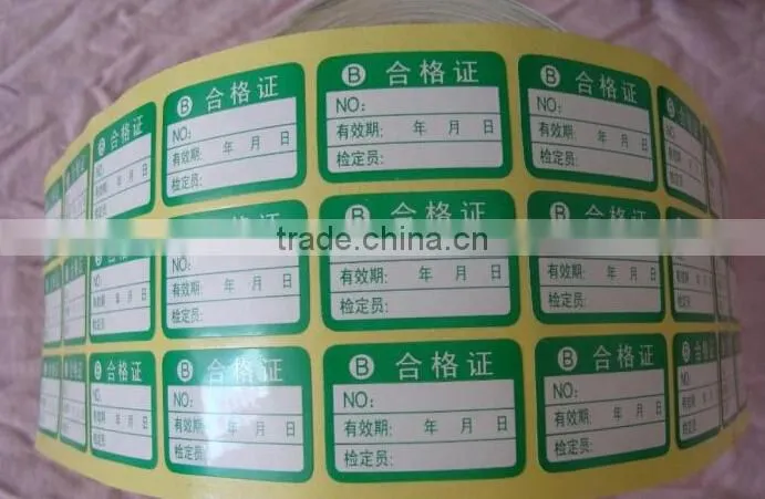 High Quality eco-friendly custom 3m label sticker printing