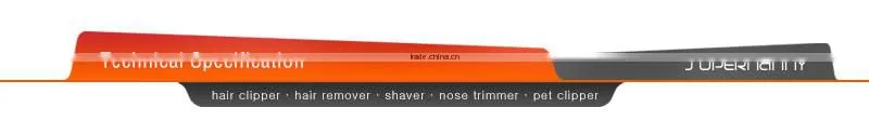 2017 hot sell electronic shaver fabric shaver water proof hair clipper