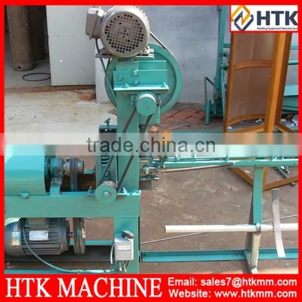Automatic reforcing steel wire bar straightenning and cutting machine