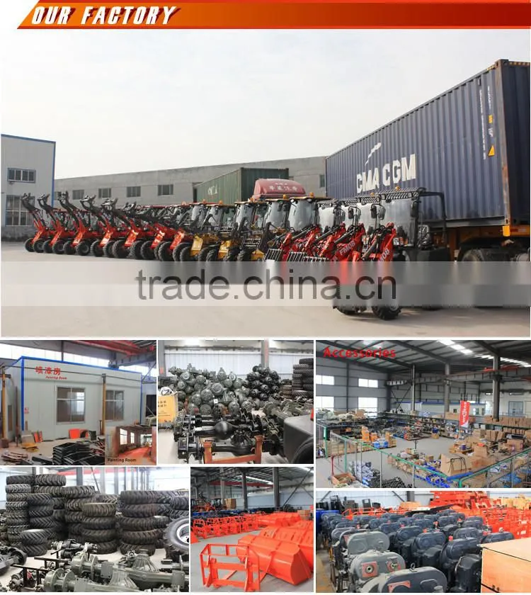 EVERUN Brand CE Approved 1.6ton mini Wheel Loader