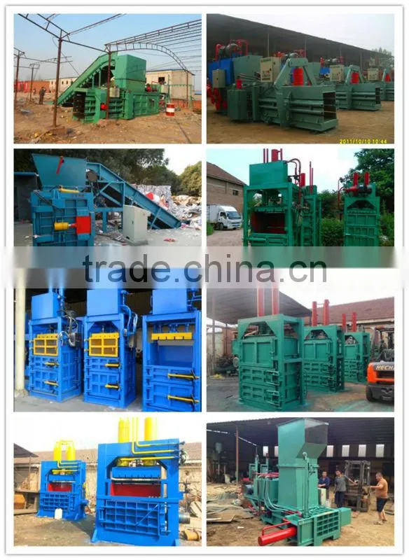 XSQ-50 Hydraulic fully automatic Horizontal hay and straw baler machine,baling press