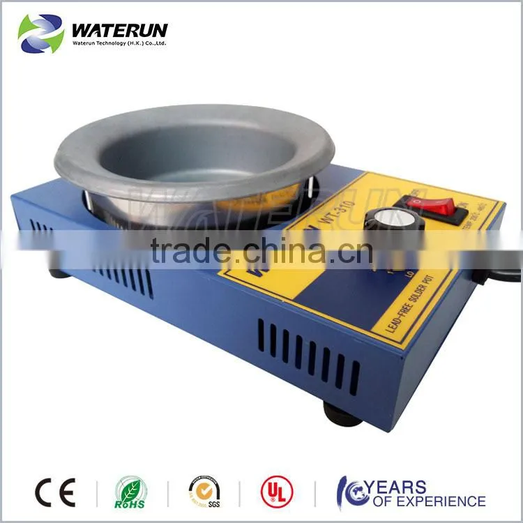 Square digital electric lead free stainless steel solder pot 1500W