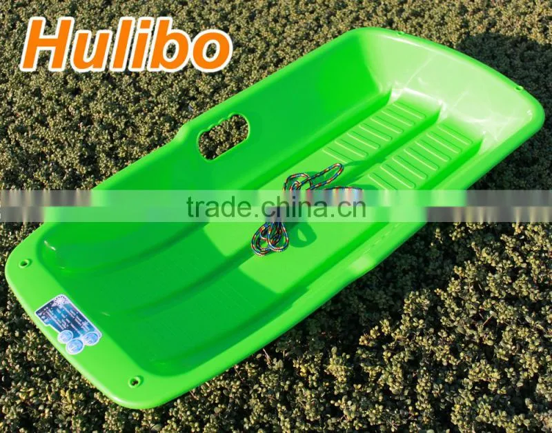 Hulibo Brand Ski Snow sled Plastic snowsledge for Adults and Kids