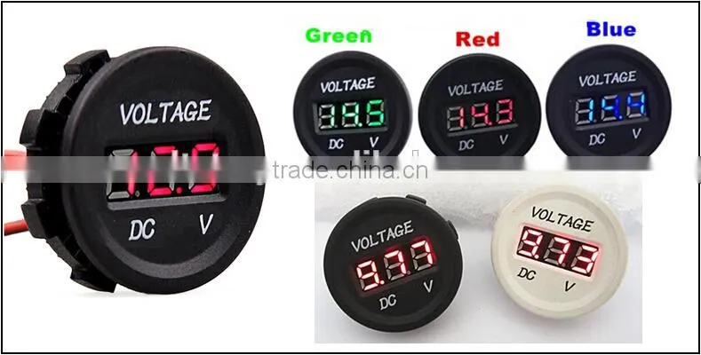 DC12-24V Auto Motored Voltmeter