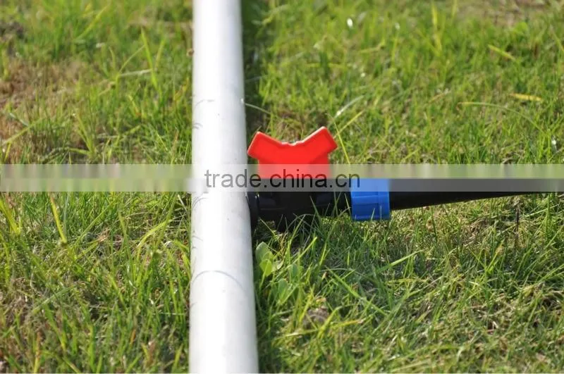 16mm plastic barbed adaptor Drip irrigation system plastic pipe fitting