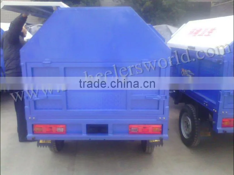 200cc water cooled gas power wheel garbage truck,garbage can cleaning truck,sanitation vehicle for sale