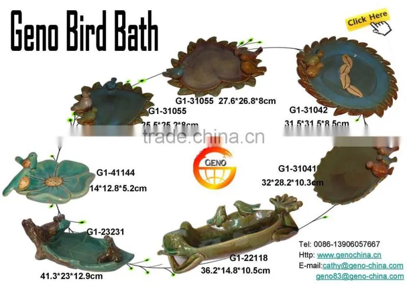 garden decor bird feeder cheap concrete bird bath