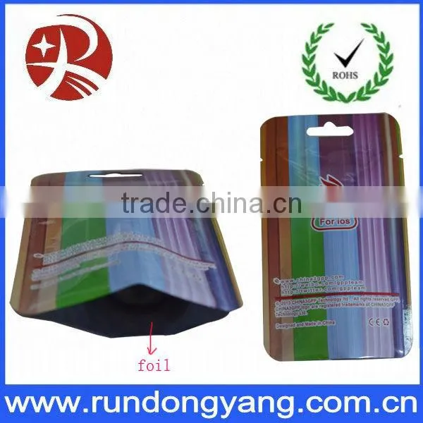 moistureproof plastic bags packaging with food bag