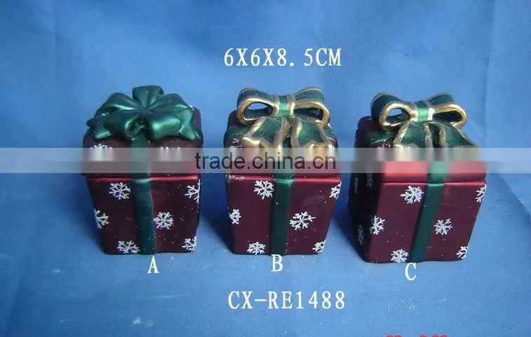 Ceramic Gift Box-Ceramic christmas gift box