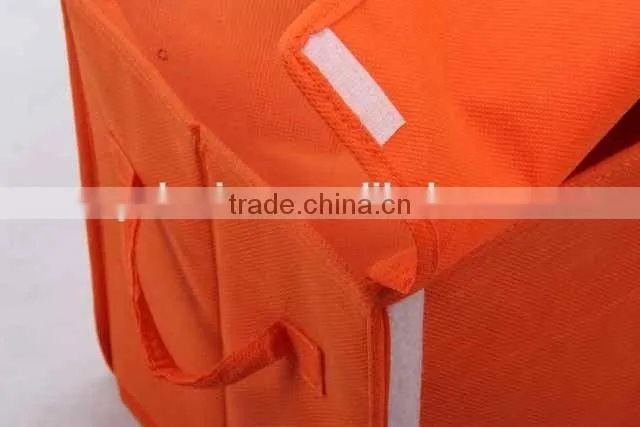 rectangular box with handle/non woven storage box