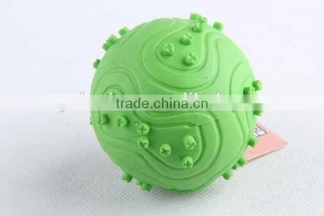 TPR pet toy colorful round ball hot sale dog toy