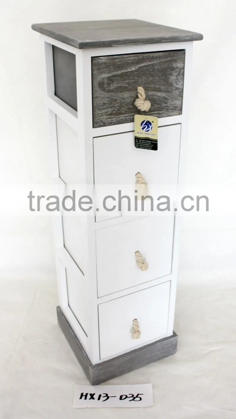 Home Furniture solid furnitures organization cabinet distressed cabinet