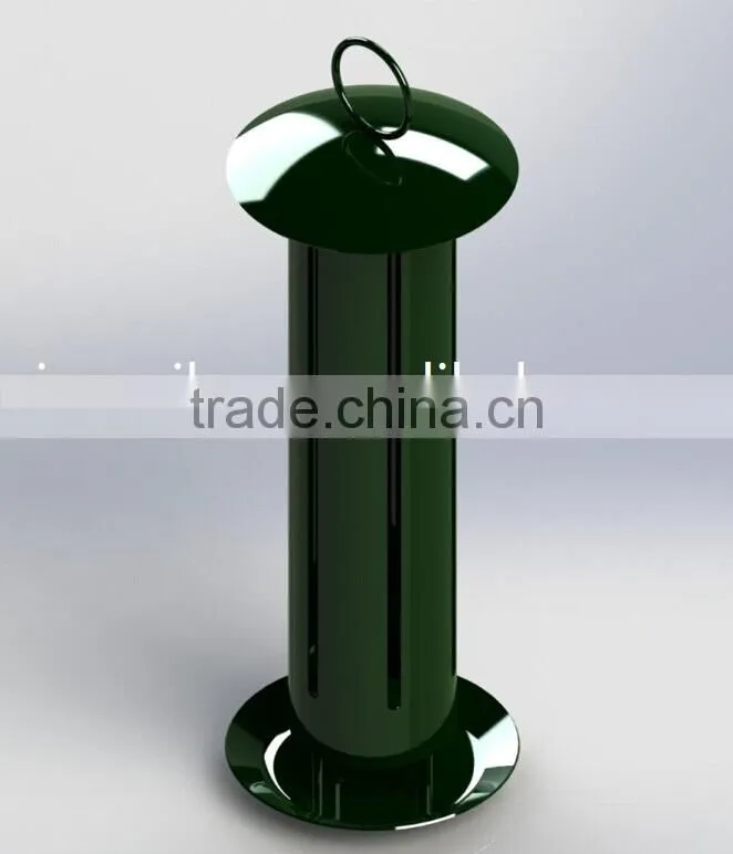 Hot sale Metal hanging Wild Bird Cage Seed Feeder