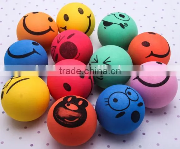 2015 new factory direct supply cute eva foam Marine expression ball