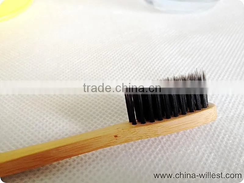 Adult soft bristle bammboo tooth brush