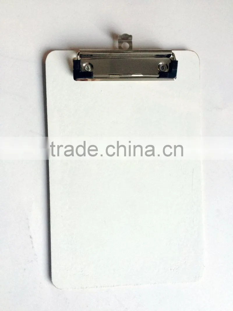 With butterfly clip A5 MDF school clipboard
