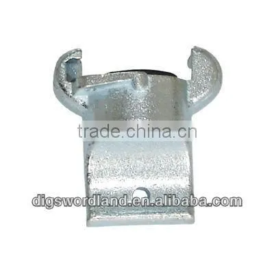 Air compressor hose coupling for ming machine