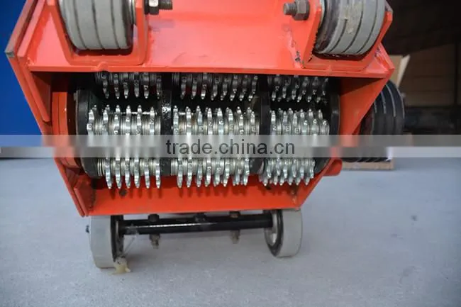 diesel operate concrete scarifier machine floor scraper
