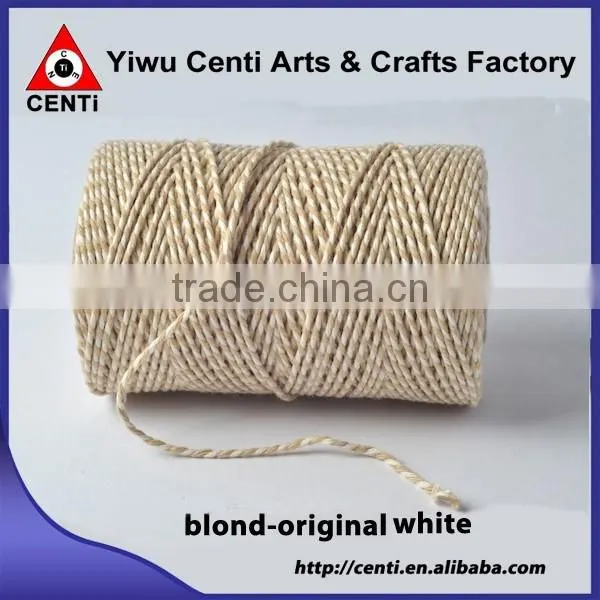 High quality black and original white original cotton bakers twine