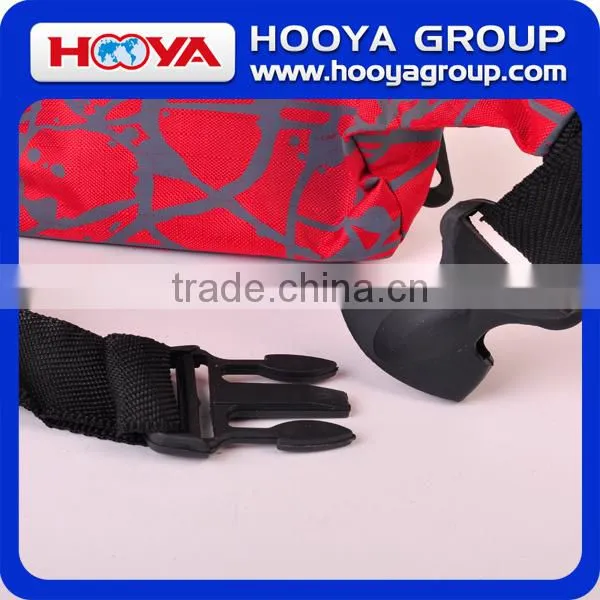 nylon red outdoor/travel/sport waist bag