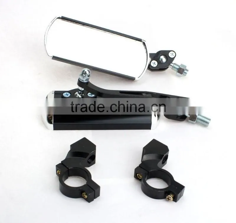 Pair Aluminum Bike Mirror Mountain Bicycle Rearview Handlebar End Rear Back View