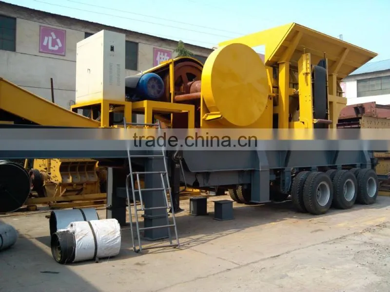 2015 China Unique Mobile Stone Crusher Plant With High Quality