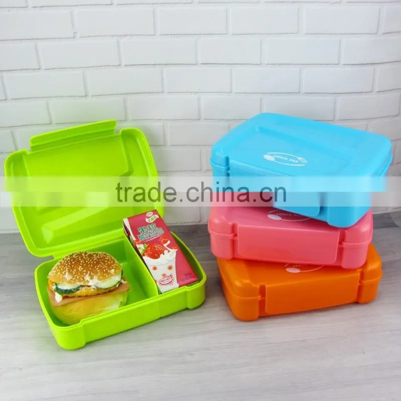 BPA Free Adult Siamese Plastic Bento Lunch Box