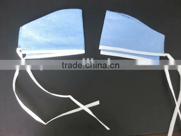Free Samples Sterile Disposable PP Surgical Doctor Cap With Guiding Ties back/Medical consumables