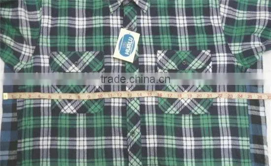 Cotton Flannel Shirts - mixed sizes + pattens - CLEARANCE STOCK cheap flannel shirts men